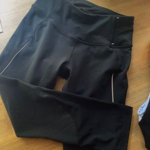 Callie black with mesh peakaboo calf